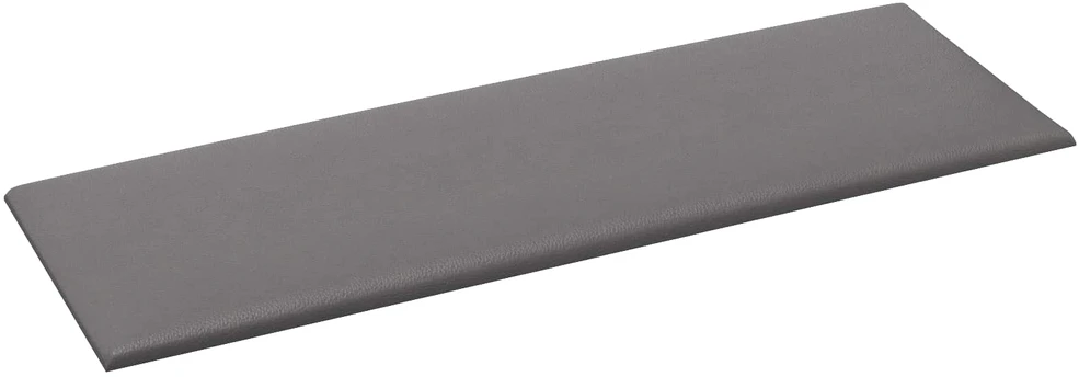 Sieninis galvūgalis 12 vnt. 90 x 30 cm Pilka audinys