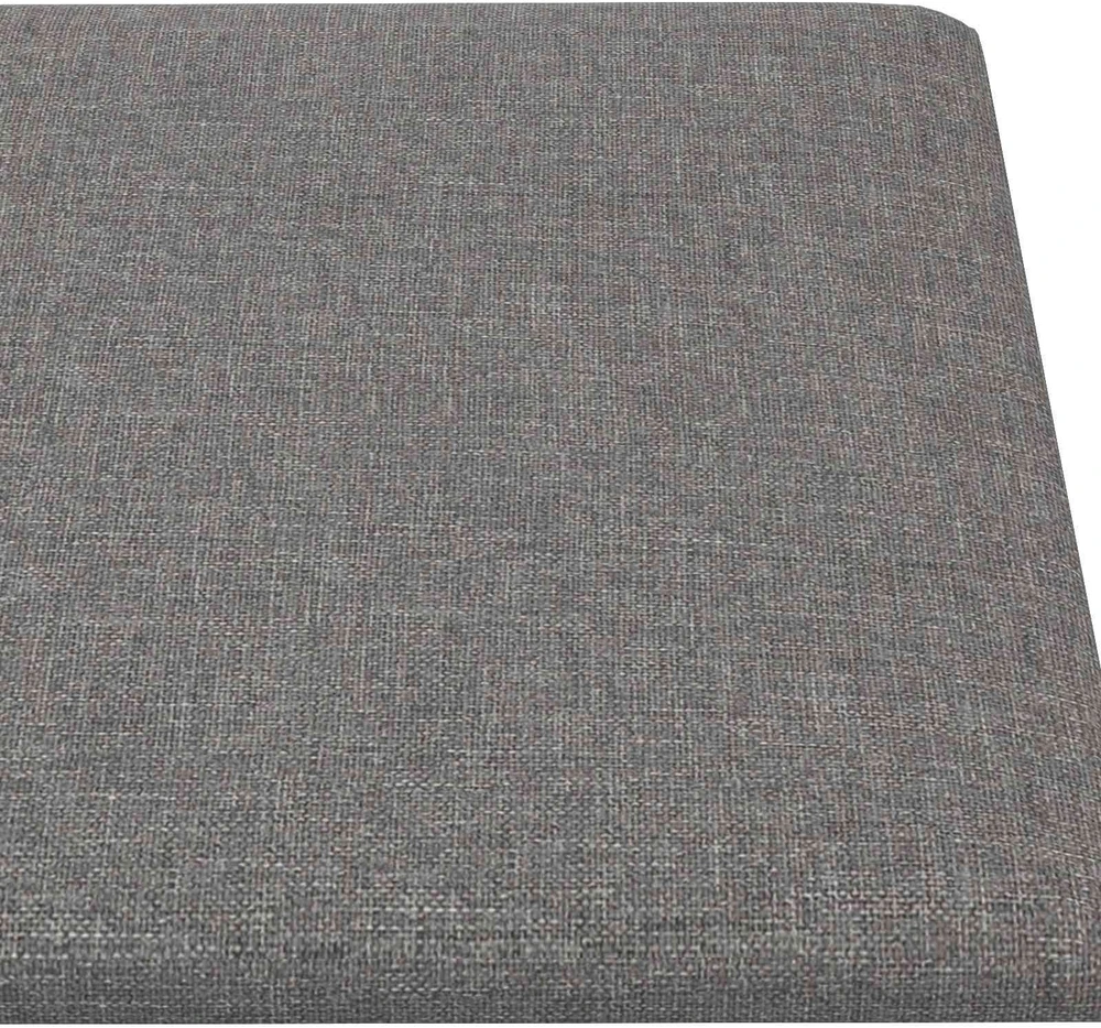Sieninis galvūgalis 12 vnt. 90 x 30 cm Šviesiai pilka audinys