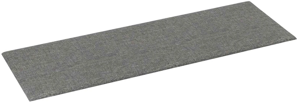 Sieninis galvūgalis 12 vnt. 90 x 30 cm Šviesiai pilka audinys