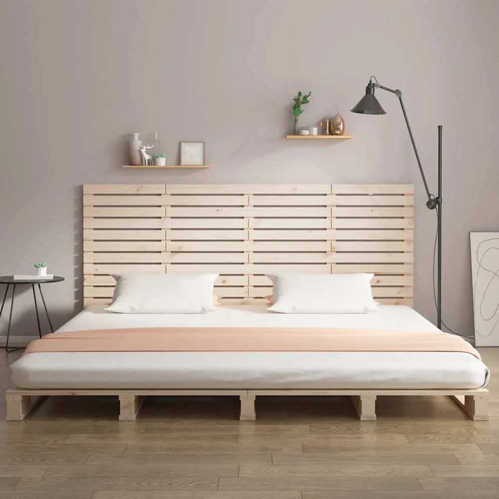 Lova Sieninis galvūgalis, 156x3x91,5cm, pušies medienos masyvas
