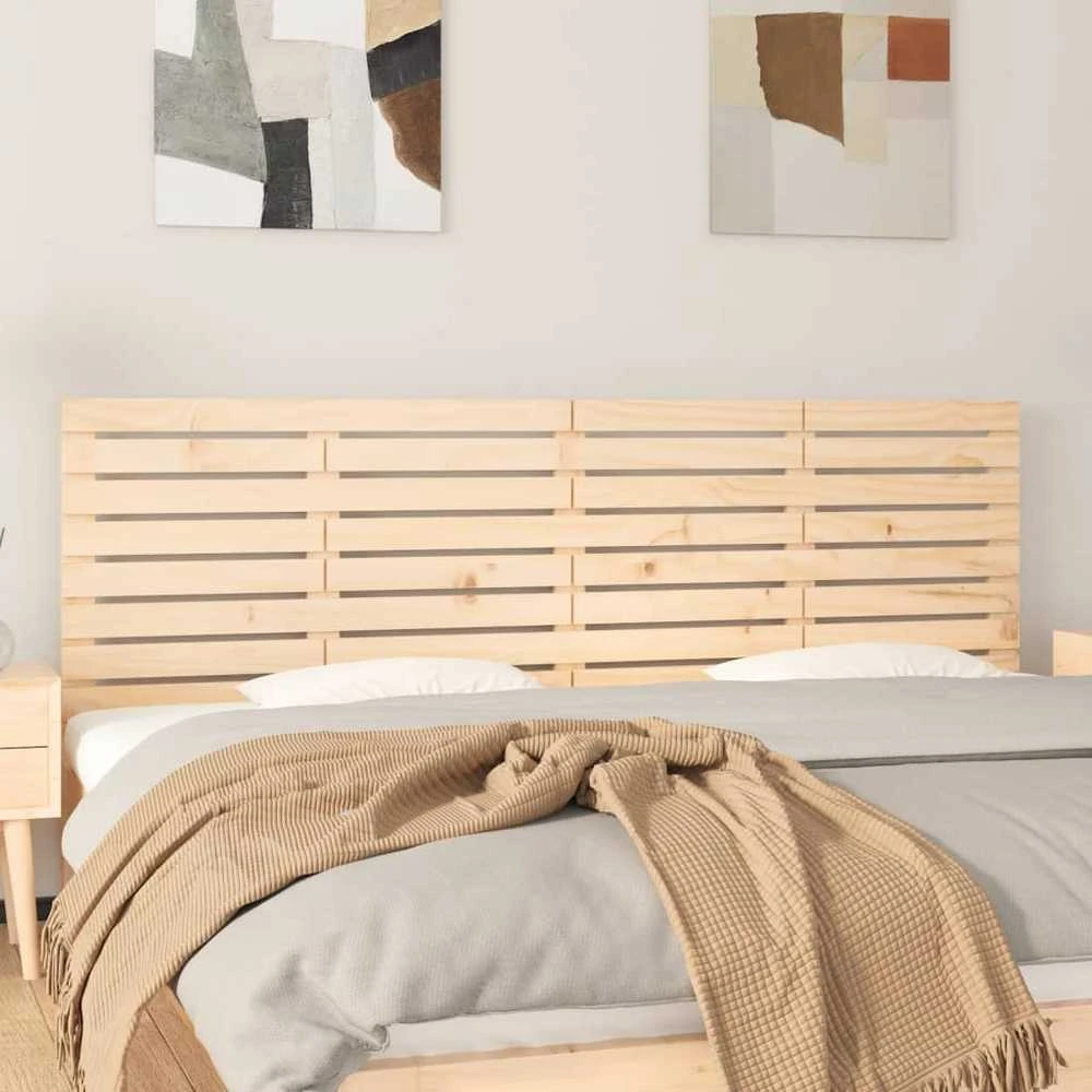 Lova Sieninis galvūgalis, 206x3x63cm, pušies medienos masyvas