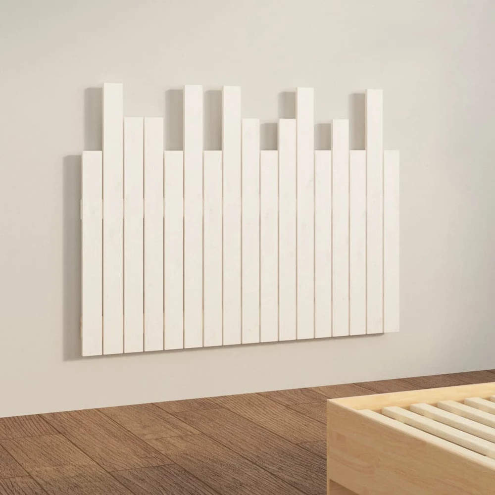 Sieninis galvūgalis, baltas, 108x3x80cm, pušies masyvas