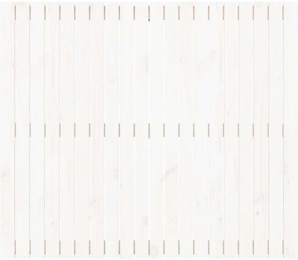 Sieninis galvūgalis, baltas, 127,5x3x110cm, pušies masyvas