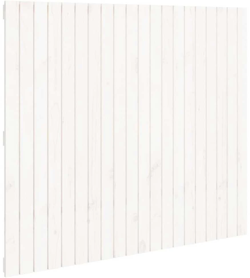 Sieninis galvūgalis, baltas, 127,5x3x110cm, pušies masyvas
