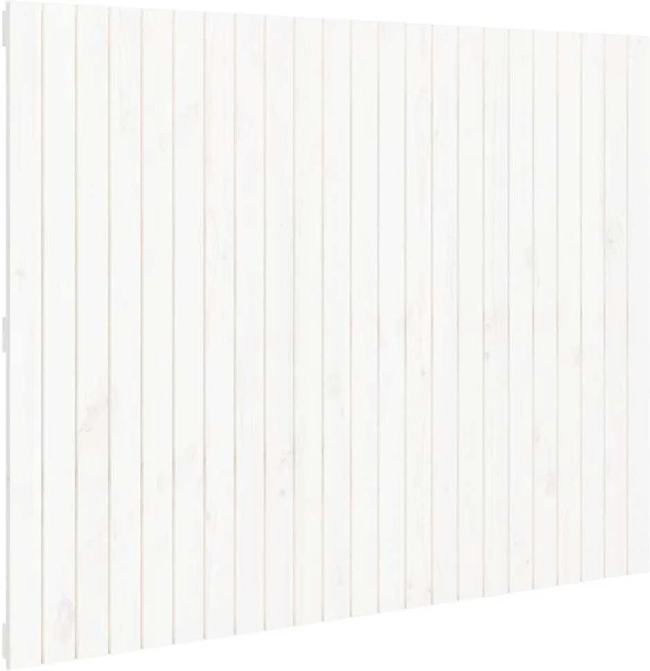 Sieninis galvūgalis, baltas, 146,5x3x110cm, pušies masyvas