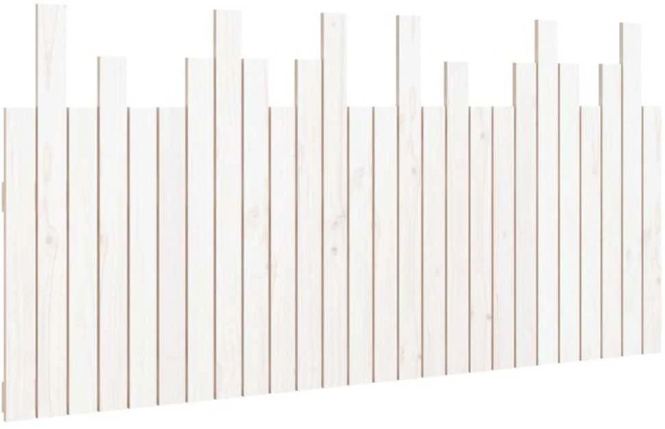 Sieninis galvūgalis, baltas, 166x3x80cm, pušies masyvas