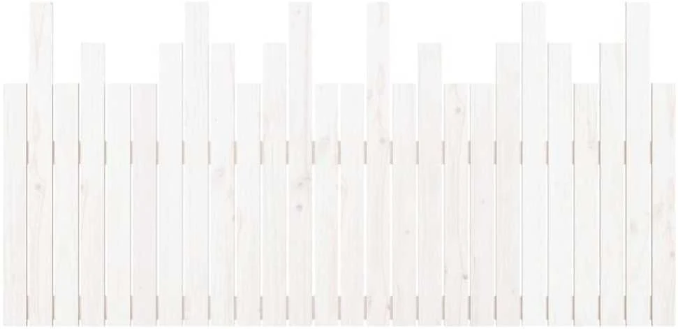 Sieninis galvūgalis, baltas, 166x3x80cm, pušies masyvas