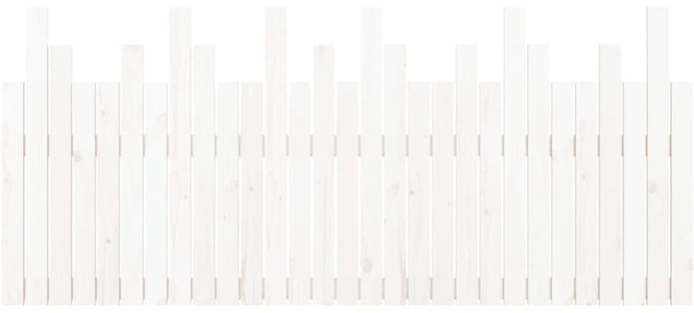 Sieninis galvūgalis, baltas, 185x3x80cm, pušies masyvas