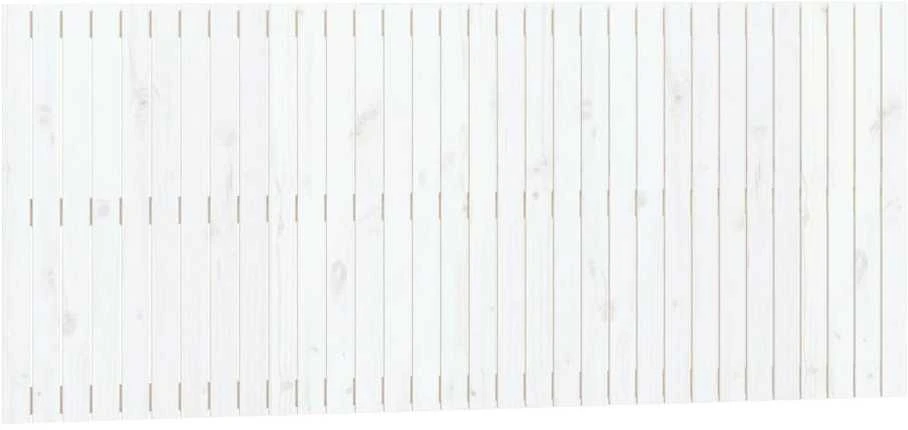 Sieninis galvūgalis, baltas, 204x3x90cm, pušies masyvas