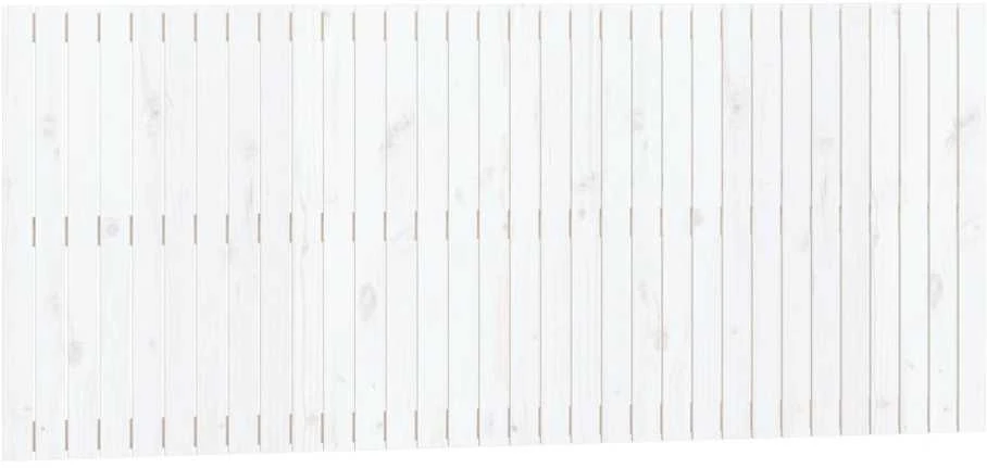 Sieninis galvūgalis, baltas, 204x3x90cm, pušies masyvas