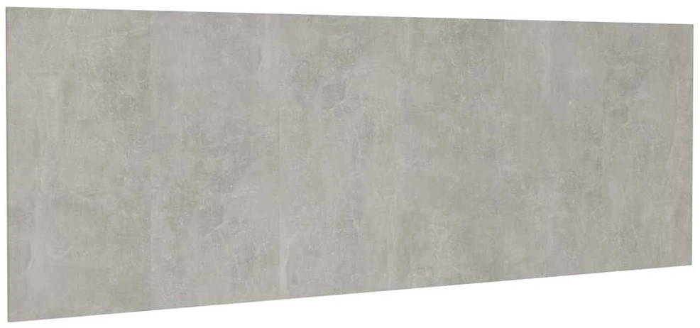 Sieninis galvūgalis, betono pilkas, 240x1,5x80cm, mediena