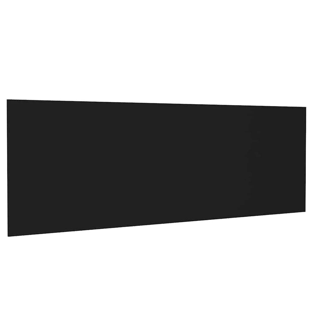 Sieninis galvūgalis, juodas, 240x1,5x80cm, apdirbta mediena