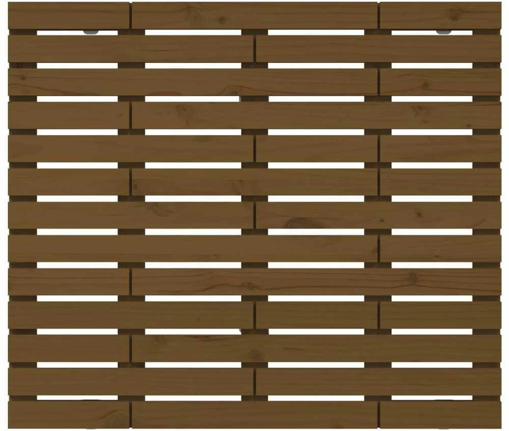 Lova Sieninis galvūgalis, medaus rudas, 106x3x91,5cm, pušies masyvas