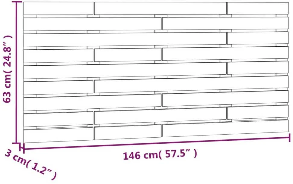 Sieninis galvūgalis, medaus rudas, 146x3x63cm, pušies masyvas