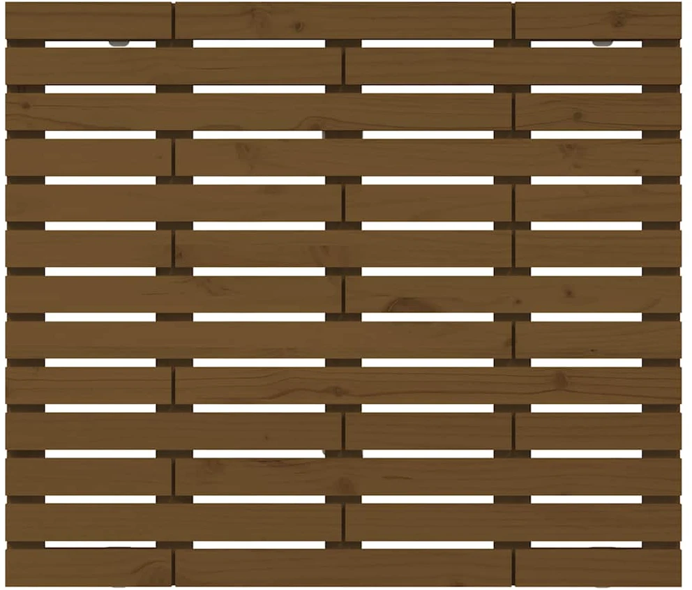 Lova Sieninis galvūgalis, medaus rudas, 96x3x91,5cm, pušies masyvas