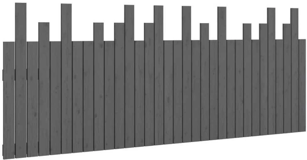 Sieninis galvūgalis, pilkas, 204x3x80cm, pušies masyvas