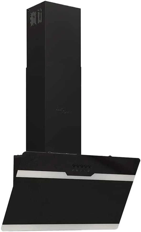 Sieninis gartraukis, juodas, 60cm, plienas ir grūdintas stiklas