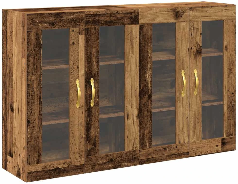 Sieniniai baldai 2 vnt. Senovinis medis 69,5 x 34 x 90 cm