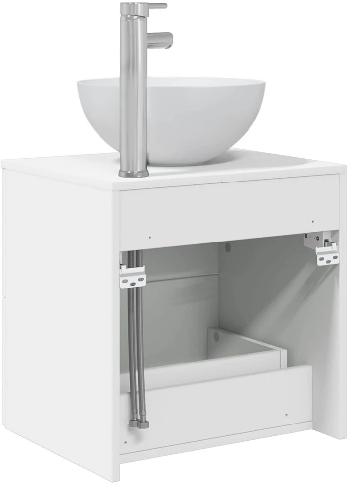 Sieninis kriauklės praustuvas Balta 49,5 x 35 x 63 cm