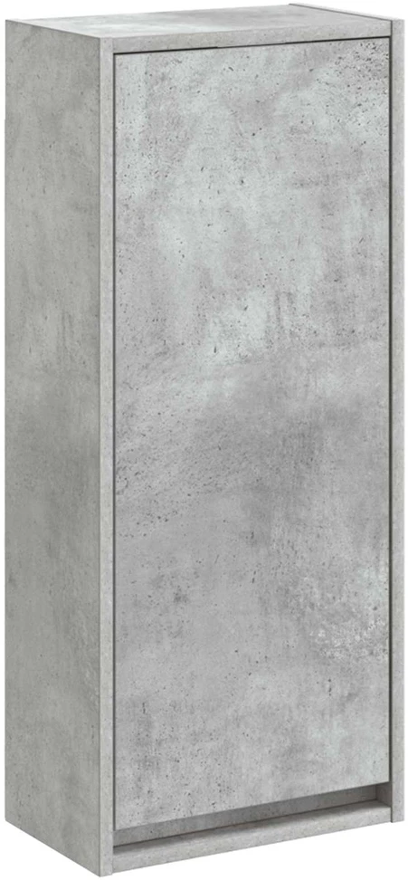 Sieninis kriauklės vanitas Betono pilka 35 x 20 x 81 cm