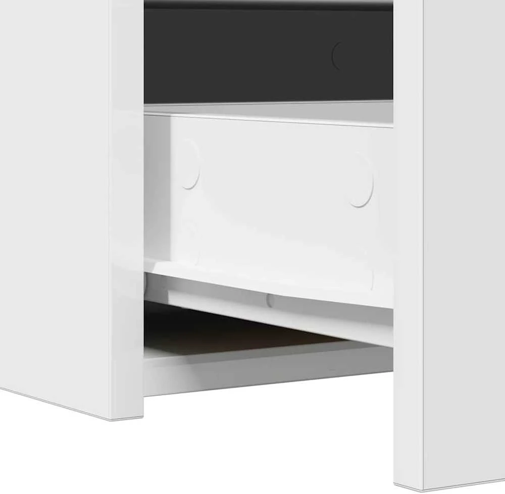 Makiažo stalas Balta 83 x 40 x 70 cm Apdirbta mediena