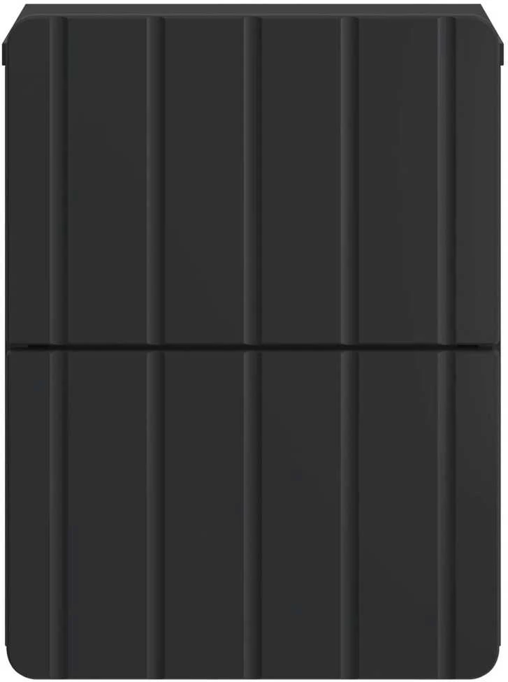 Sieninis naktinis staliukas Juoda 33 x 34,5 x 43 cm