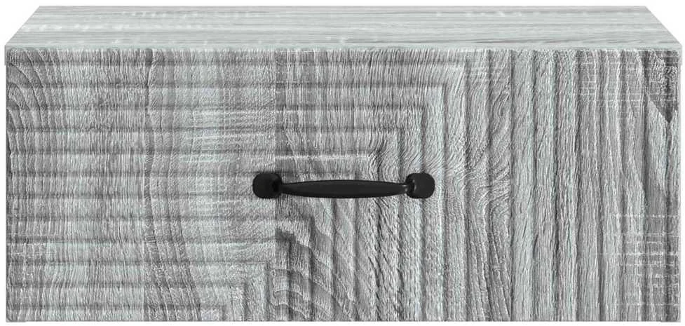 Sieninis naktinis staliukas Pilka sonoma ąžuolo