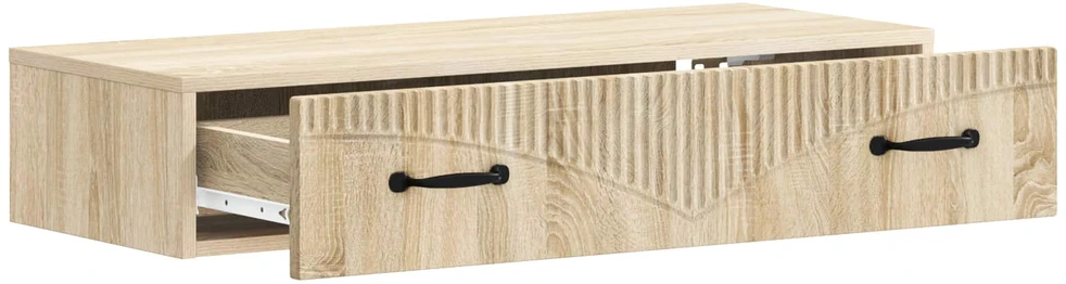 Sieninis šoninis staliukas 87,5 x 34,5 x 17 cm Apdirbta mediena