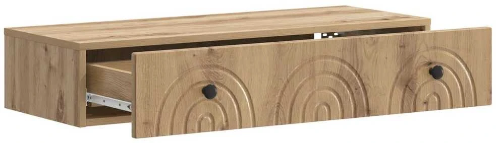 Sieninis šoninis staliukas 87,5 x 34,5 x 17 cm Apdirbta mediena