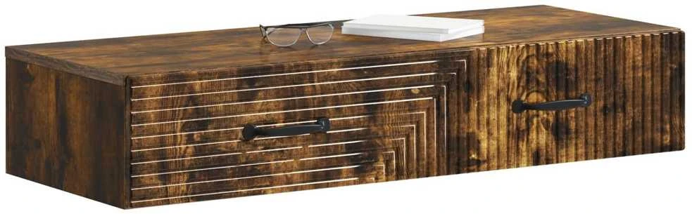 Sieninis šoninis staliukas 87,5 x 34,5 x 17 cm Apdirbta mediena