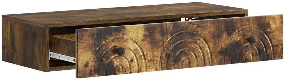 Sieninis šoninis staliukas 87,5 x 34,5 x 17 cm Apdirbta mediena