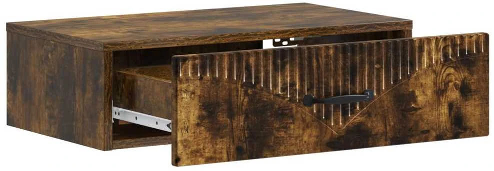 Sieninis šoninis staliukas 59 x 34,5 x 17 cm Apdirbta mediena