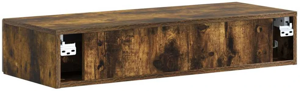 Sieninis šoninis staliukas 87,5 x 34,5 x 17 cm Apdirbta mediena