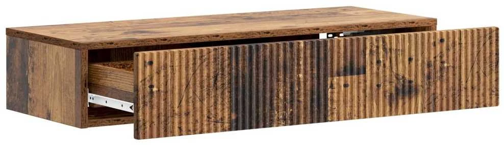 Sieninis šoninis staliukas 87,5 x 34,5 x 17 cm Apdirbta mediena
