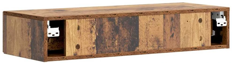 Sieninis šoninis staliukas 87,5 x 34,5 x 17 cm Apdirbta mediena