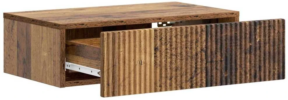 Sieninis šoninis staliukas 59 x 34,5 x 17 cm Apdirbta mediena