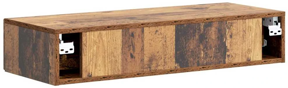 Sieninis šoninis staliukas 87,5 x 34,5 x 17 cm Apdirbta mediena