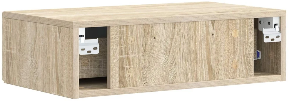 Sieninis šoninis staliukas 87,5 x 34,5 x 17 cm Apdirbta mediena