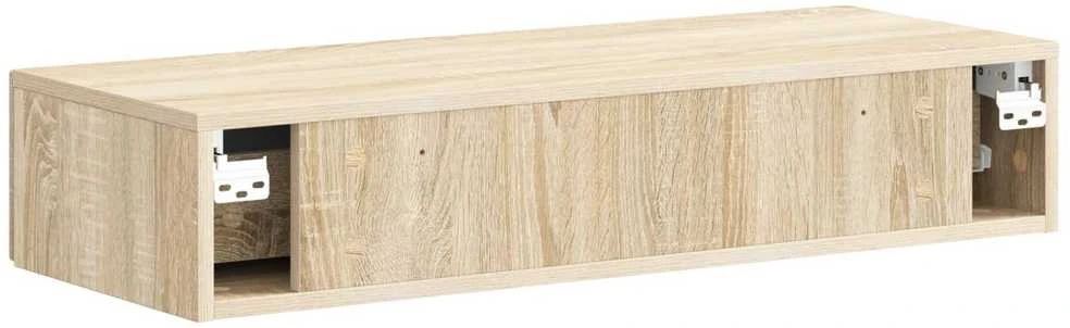 Sieninis šoninis staliukas 87,5 x 34,5 x 17 cm Apdirbta mediena
