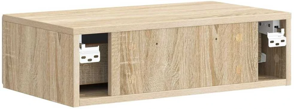 Sieninis šoninis staliukas Sonoma ąžuolas 59 x 34,5 x 17 cm