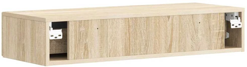 Sieninis šoninis staliukas 87,5 x 34,5 x 17 cm Apdirbta mediena