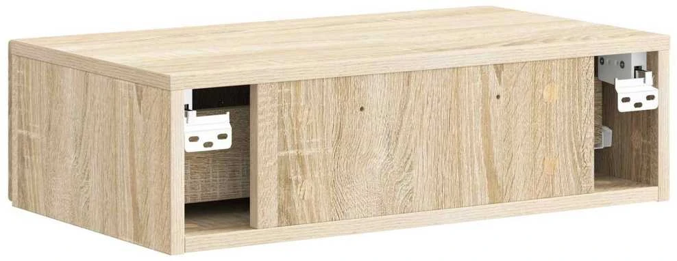 Sieninis šoninis staliukas 59 x 34,5 x 17 cm Apdirbta mediena