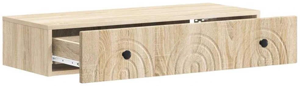 Sieninis šoninis staliukas 87,5 x 34,5 x 17 cm Apdirbta mediena