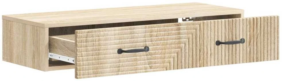 Sieninis šoninis staliukas 87,5 x 34,5 x 17 cm Apdirbta mediena