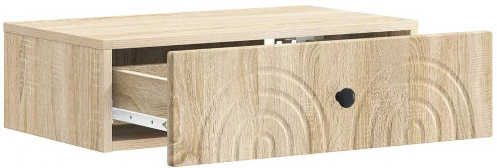 Sieninis šoninis staliukas 59 x 34,5 x 17 cm Apdirbta mediena