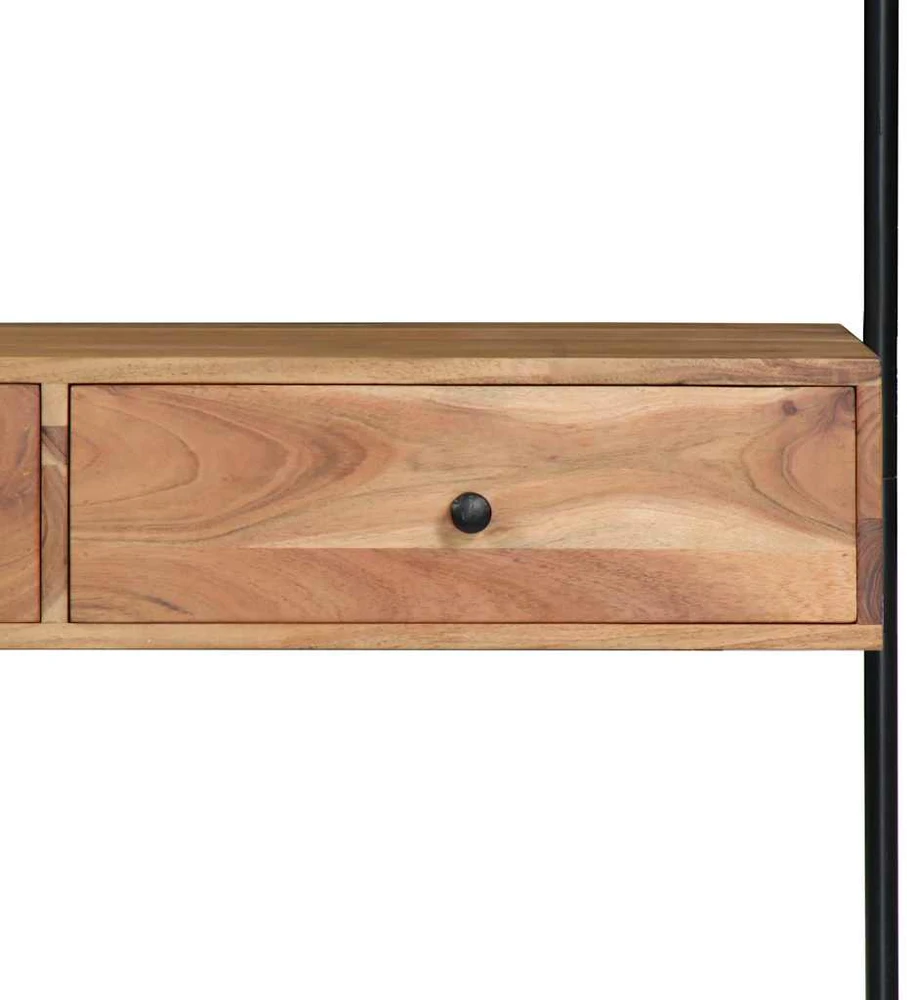 Sieninis stalas, 90x40x170 cm, akacijos medienos masyvas