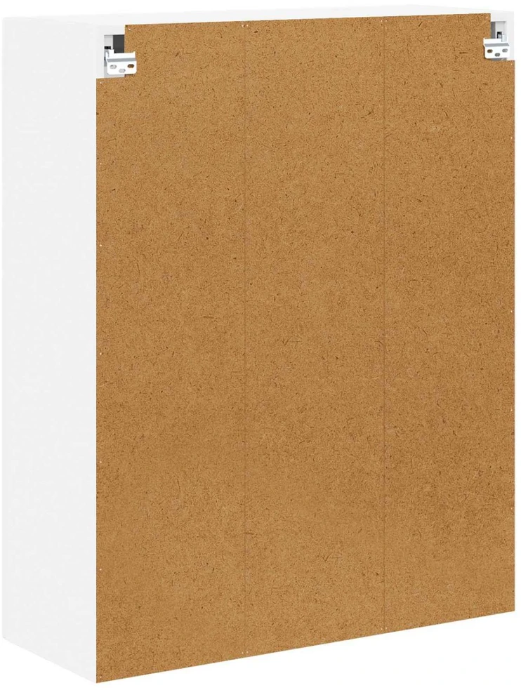 Sieninis stiklinis kabinetas LUCCA Balta 80 x 31 x 100 cm