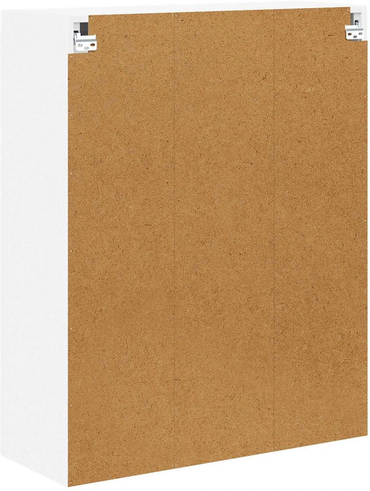 Sieninis stiklinis kabinetas LUCCA Balta 80 x 31 x 100 cm