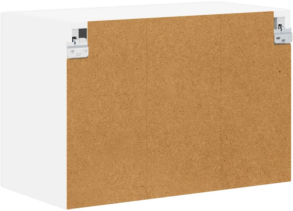 Sieninis stiklinis kabinetas LUCCA Balta 60 x 31 x 40 cm