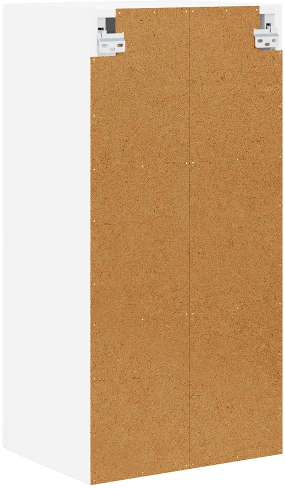 Sieninis stiklinis kabinetas LUCCA Balta 40 x 31 x 80 cm